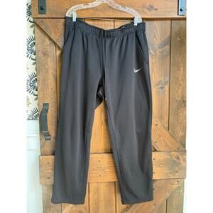 Nike Men's XXL Black Therma-FIT sweat Pants.